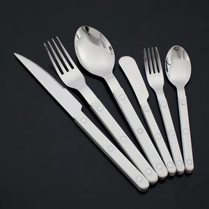 Juego de Cubiertos de Acero Inoxidable con Mango Azul para Cenas Formales, Uso Diario en el Hogar, Restaurantes y Hoteles, de la India - Product Image 5