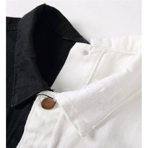 Chaquetas vaqueras para hombre de último diseño, Chaquetas vaqueras de manga larga de color claro, chaquetas hechas con logotipo personalizado, Chaquetas vaqueras para hombre - Product Image 4