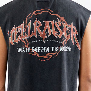 Débardeur en coton sans manches de conception OEM tendance 2025 débardeur pour hommes à bas prix débardeur respirant de haute qualité à séchage rapide pour hommes - Product Image 5