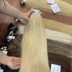 Extensiones de Cabello de Keratina de Punta Plana de Doble Trama de Alta Calidad, Tendencia 2026, Cabello Humano Vietnamita - Product Image 5