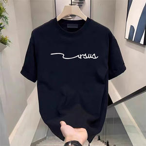 T-shirts tricotés respirants pour hommes de haute qualité Polyester coton pour courir Fitness-Design vierge respectueux de l'environnement - Product Image 5