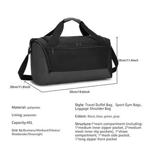 Grande Capacité Workout Fitness Weekender Nuit - Product Image 4