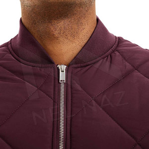 Nouvelle veste d'hiver matelassée tendance, design personnalisé, style streetwear, avec col montant et logo personnalisé - Product Image 5