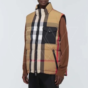 2024 nouveaux hommes vers le bas gilet vestes hommes léger compressible bouffant sans manches gilet manteaux - Product Image 2
