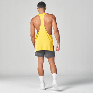 2025 nouveauté Gym Muscle musculation Sport vêtements d'entraînement hommes couleur unie dernier Style Fitness haltérophilie Stringers - Product Image 5