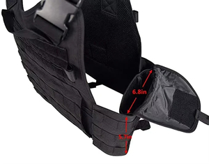 Chaleco táctico de tela ligera, Chaleco de entrenamiento táctico, ajustable, precio al por mayor, adecuado para chaleco táctico al aire libre - Product Image 4