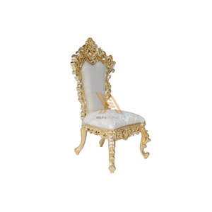 Chaise de trône royale dorée à dossier haut avec style classique pour la décoration de meubles de maison Japon - Product Image 1