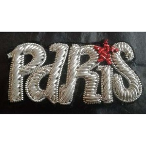 Haute Qualité Papillon Chine Bullion Fil Brodé Broche Motif Royal Artistique Orné Conception Robuste Pin Retour Tissu Matériel - Product Image 6