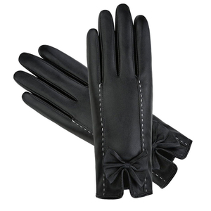 Gants de conduite en cuir Vente en gros Style classique Hiver Chaud en peau de mouton Mode Polyester Doublure Personnalisé OEM Gants de conduite pour hommes - Product Image 4