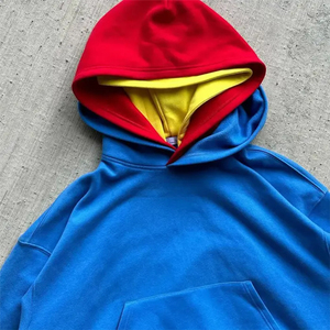 Sudaderas con capucha de moda en blanco de gran tamaño Sudadera con capucha ropa de hombre logotipo personalizado jersey de hombre de gran tamaño conjunto de lana de algodón 2025 - Product Image 5