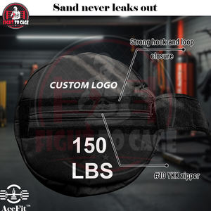 Sacs de frappe en tissu Oxford lestés de sable, haute qualité, pour entraînement de boxe et musculation, avec charge réglable, sac portable - Product Image 4