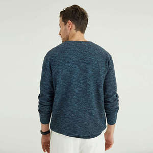 Suéter de Invierno Nuevo, Ligero, de Alta Calidad, Corte Ajustado, Estilo Casual, Manga Larga, Diseño Sólido, Cuello Redondo, Tejido de Lana - Product Image 4