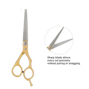 Tijeras de pelo Japón 440c Acero 6,0 pulgadas Tijeras de salón Peluquería Tijeras de peluquero afiladas - Product Image 2