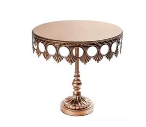 Support de gâteau rond en métal personnalisé de meilleure qualité pour servir le gâteau à la maison fête hôtel ou restaurant utilisation - Product Image 1