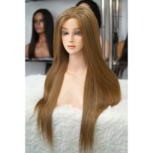 Peluca de encaje HD transparente recta de calidad superior más vendida con peluca recta de cabello humano crudo vietnamita donante - Product Image 5