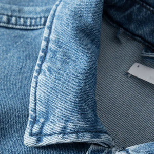 <b>Light</b> Weight Men's 100% Cotton Breathable Eco-Friendly Casual Jeans <b>Jacket</b> with Front Logo Comfortable & Easy Wear Winter <b>Jacket</b> - Product Image 6