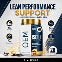 Poudre d'isolat de protéines de lactosérum hydrolysée, absorption rapide, sans sucre, faible en glucides, saveur vanille gourmet, pour la récupération musculaire