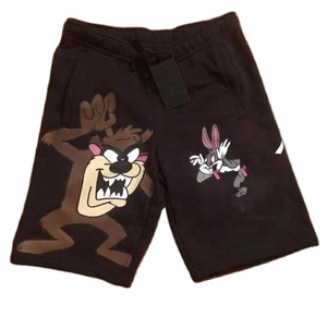 Pantalones Cortos Deportivos para Hombre, 100% Algodón, Secado Rápido, para Gimnasio, Fitness, Correr y Entrenamiento, Estilo Casual Ajustado con Contraste de Color - Product Image 2