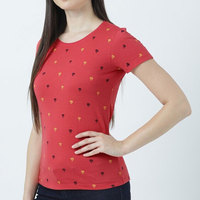 Camiseta Casual de Verano para Mujer, Hecha a Medida, 100% Algodón, Secado Rápido, Cuello Redondo, Manga Corta