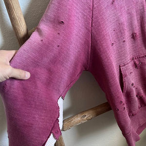 Sudadera con Capucha Unisex de Diseño Casual, Fabricante Personalizado, Ropa Urbana, 100% Algodón Grueso, Bordado Desgastado, para Hombre, OEM Rápido - Product Image 4