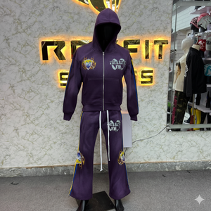 Tendance Mode Qualité supérieure Fait demande du client Prix bas Survêtement à fermeture éclair pour hommes Style unique Nouveau design Survêtements pour hommes - Product Image 4