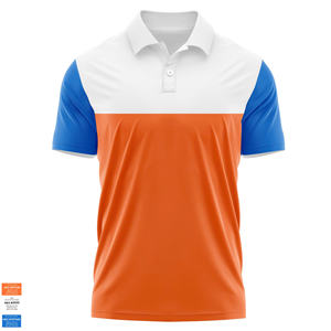 Polo deportivo de manga corta de diseño moderno para hombre, camiseta Polo de poliéster con cierre de dos botones, uniformes de equipo o ropa deportiva - Product Image 2
