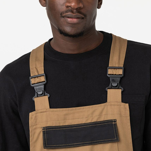 Overoles de trabajo para hombre con certificación CE de algodón transpirable mecánico 2026 - Product Image 4