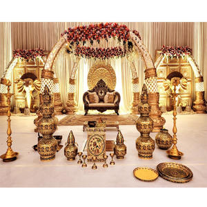 South Indian Wedding FRP Vidhi Mandap <b>Decor</b> Amazing <b>Elephant</b> Mandap for Srilankan Weddings Royal Wedding Mandap <b>Decor</b> Newyork - Product Image 1