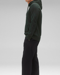 À la mode Style urbain essentiel sweat à capuche réglable pour hommes poignets élastiques hiver Streetwear confortable veste coupe moderne - Product Image 3