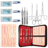 Kit d'entraînement manuel à la suture en acier durable et réutilisable pour les professionnels de la santé et les stagiaires