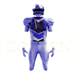 Uniforme de Fútbol Americano de Alta Calidad al por Mayor, Uniforme de Fútbol Americano Personalizado con Impresión por Sublimación, Hecho en Pakistán - Product Image 3