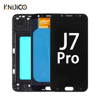 Top vente haute résolution lcd écran tactile remplacement téléphone portable lcds pour l'exportation pour Samsung j7 2017/j7 pro/j730 écran LCD