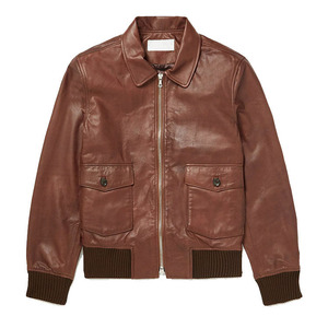 Nueva Chaqueta de Cuero para Hombre, Estilo Casual de Invierno, con Cuello Alto de Lona y Logotipo Frontal, Resistente al Viento e Impermeable, en Oferta - Product Image 1