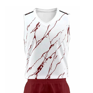 Ensemble de vêtements de sport de volley-ball en polyester sublimé avec logo personnalisé de haute qualité, à séchage rapide, pour le volley-ball - Product Image 4