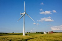 Éolienne à axe horizontal 20 kW PMSG NdFeB triphasée, démarrage à faible vitesse 2,5 m/s, rotor 9,5 m, IP54, hors réseau, pour ferme et site éloigné, certifiée CE