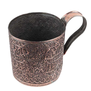 Premium Quality Pure Copper Moscow Mule <b>Mugs</b> Handcrafted embossed design <b>Mugs</b> Matt Finished for Beer, Wine, Soft Drink and Vodka - Product Image 6