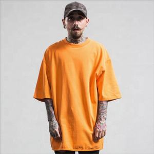 Sudaderas Holgadas de Gran Tamaño para Hombre, 100% Algodón Jersey de Alta Calidad, con Logotipo Bordado e Impresión Puff, Camisetas Gruesas Personalizadas de Tallas Grandes - Product Image 5