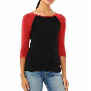 T-shirt de sport pour femme avec logo personnalisé, respirant, en polyester et coton, pour la salle de sport, la course à pied, le jogging, vêtements de sport actifs - Product Image 6