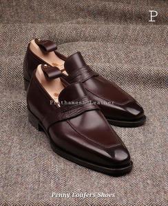 Mocasines de Cuero Lujosos de Moda Antideslizantes para Uso Cómodo en la Oficina y Perfectos para el Día a Día Zapatos Premium - Product Image 2