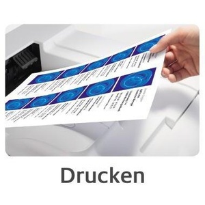 เอเวอรี่ ซเว็คฟอร์มนามบัตรคลาสสิค 185 กรัม/ตร.ม. สีขาว 25 แผ่น/แพ็ค 250 ใบ/แพ็ค DIN A4 - Product Image 3