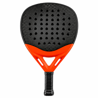 Karbon Fiber Özel OEM Fabrikası Başlangıç Seviyesi Hafif Nefes Alabilen Geniş Sweet Spot EVA Özlü Polyester Çoklu Padel Raketi