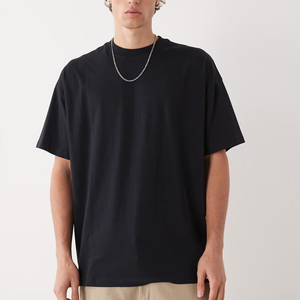 เสื้อยืดโอเวอร์ไซส์ทรงครอป พิมพ์ลายโลโก้แบบกำหนดเอง สินค้ามาใหม่ เสื้อผ้าผู้ชาย สไตล์วินเทจ พิมพ์ลายสกรีน ผ้าเจอร์ซีย์ระบายอากาศ เป็นมิตรกับสิ่งแวดล้อม - Product Image 2