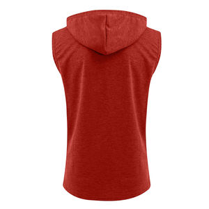 Men's <b>Sleeveless</b> Gym Hoodie Summer Workout Tank Tops Knitted Muscle Fit <b>Shirt</b> for Bodybuilding Screen Print Design - Product Image 6