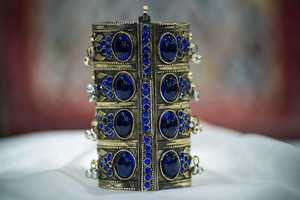 Conjunto de joyería hecha a mano Vintage Kuchi afgana en diferentes grados y precios Chapado en plata antigua para boda de mujer - Product Image 2