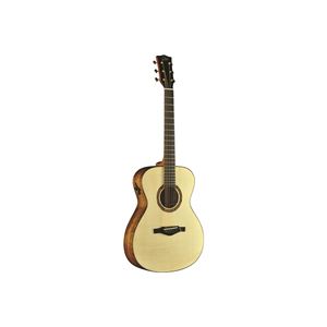 EKO GUITARS - WOW 018 SK EPRUCE/KOA EQ, guitare acoustique électrifiée HQ, système de mélange Fishman Flex, forme d'auditorium, dessus solide - Product Image 1