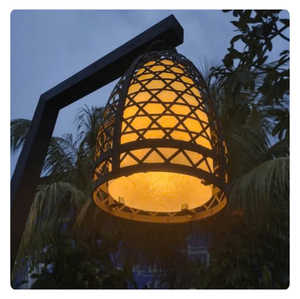 พิเศษ! โคมไฟไม้ไผ่ตกแต่ง - แสงสว่างสวยงามสำหรับงานอีเว้นท์และงานเฉลิมฉลอง - Product Image 1