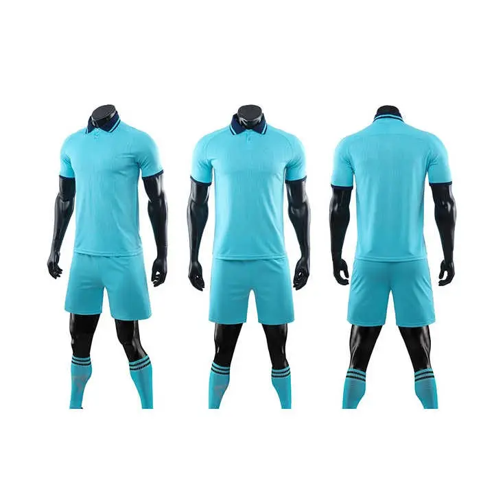 Bóng đá Jerseys Set bóng đá Áo sơ mi chàng trai đồng phục bóng đá bóng đá Jersey thăng hoa in bóng đá mặc biểu tượng tùy chỉnh và tên