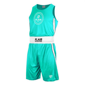 ชุดฝึกเล่นกีฬาคิกบ็อกซิ่งชุดเสื้อกล้ามชกมวยพิมพ์ลายดิจิทัลชุดเสื้อกล้ามนักสู้กางเกงขาสั้น - Product Image 1