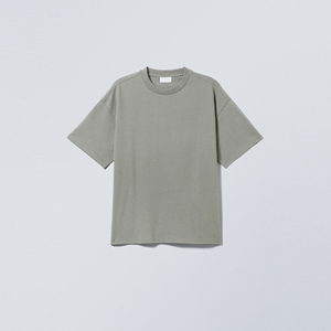 เสื้อยืดผ้าฝ้ายหนาเข้ารูปไหล่ตกไซส์ใหญ่พิเศษสำหรับสตรีทแวร์ผ้าฝ้าย250gsm เข้ารูป100% ฤดูร้อน2025 - Product Image 4