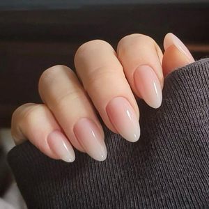 <span class=keywords><strong>Uñas</strong></span> Postizas Cortas Almendradas Ombre de Gel Suave, 32 Piezas, 16 Tamaños, Kit de Manicura Reutilizable, Venta al Por Mayor - Product Image 2